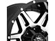 TIS 538MB Gloss Black Machined 6-Lug Wheel; 17x9; -12mm Offset (99-06 Silverado 1500)