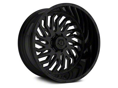 TIS 561B Gloss Black 6-Lug Wheel; 22x12; -44mm Offset (99-06 Silverado 1500)
