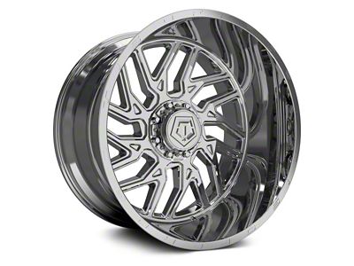 TIS 544C Chrome 6-Lug Wheel; 22x14; -76mm Offset (23-25 Canyon)