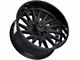 TIS 547B Gloss Black 6-Lug Wheel; 22x12; -44mm Offset (23-24 Canyon)
