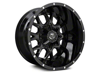 TIS 549B Satin Black 6-Lug Wheel; 17x9; -12mm Offset (23-26 Canyon)