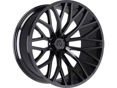 TIS 566 Gloss Black 6-Lug Wheel; 26x12; -44mm Offset (21-25 F-150)