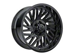 TIS 553 Gloss Black 8-Lug Wheel; 22x12; -44mm Offset (23-25 F-250 Super Duty)