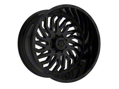 TIS 561B Gloss Black 8-Lug Wheel; 24x14; -76mm Offset (17-22 F-250 Super Duty)