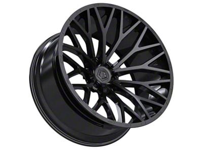 TIS 566 Gloss Black 8-Lug Wheel; 26x12; -44mm Offset (23-25 F-250 Super Duty)