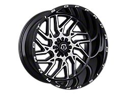 TIS 544 Gloss Black 6-Lug Wheel; 20x10; -20mm Offset (19-26 RAM 1500)