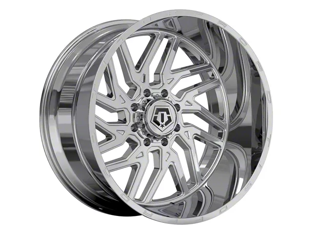 TIS 544C Chrome 8-Lug Wheel; 24x12; -44mm Offset (06-08 RAM 1500 Mega Cab)