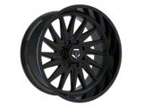 TIS 547 Gloss Black 8-Lug Wheel; 20x9; 0mm Offset (10-18 RAM 2500)