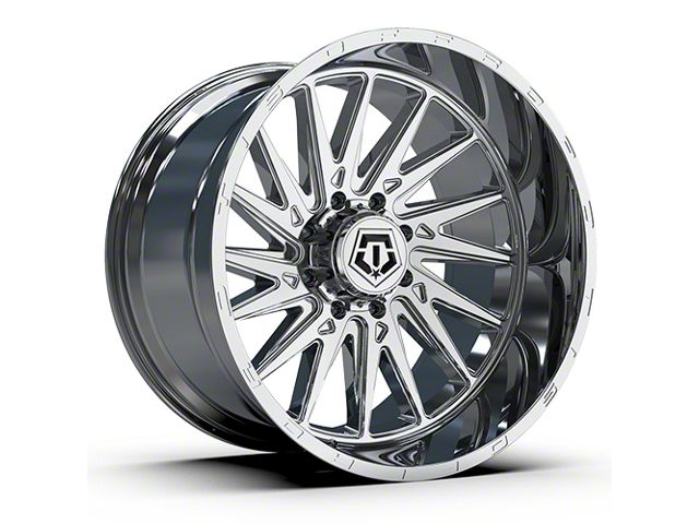 TIS 547C Chrome 8-Lug Wheel; 20x10; -19mm Offset (19-24 RAM 2500)