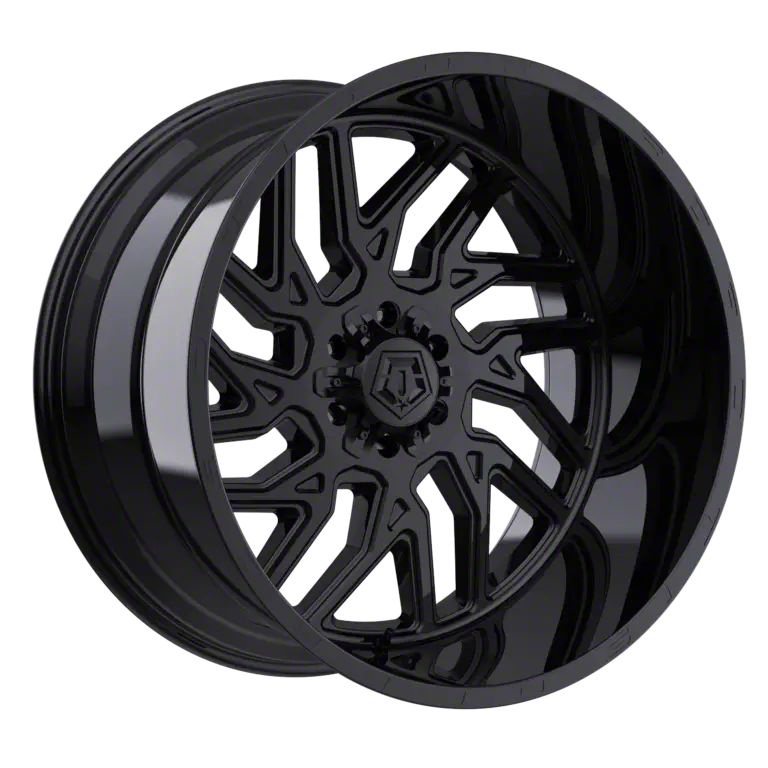 TIS RAM 3500 544 Gloss Black 8-Lug Wheel; 20x9; 17mm Offset