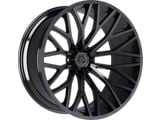 TIS 566 Gloss Black 6-Lug Wheel; 22x10; -19mm Offset (24-26 Ranger)