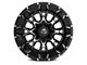 TIS 549MB Gloss Black Machined 6-Lug Wheel; 18x9; 18mm Offset (19-24 Silverado 1500)