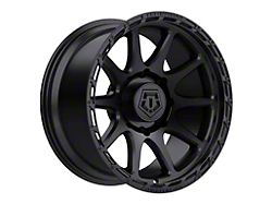 TIS 563 Satin Black 8-Lug Wheel; 20x10; 0mm Offset (20-26 Silverado 2500 HD)