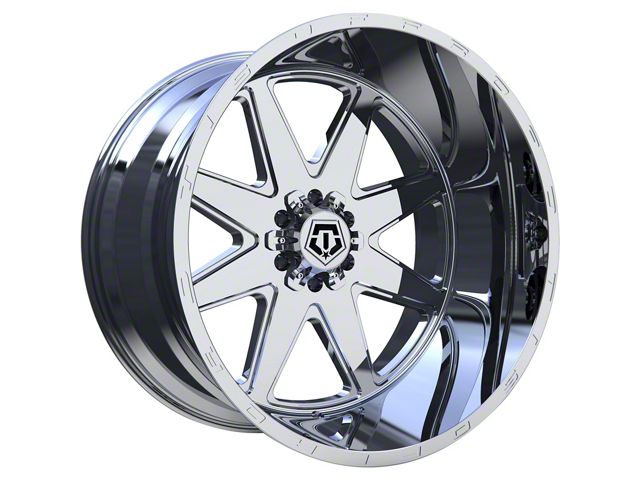 TIS 551P Polished 8-Lug Wheel; 24x14; -76mm Offset (17-22 F-250 Super Duty)