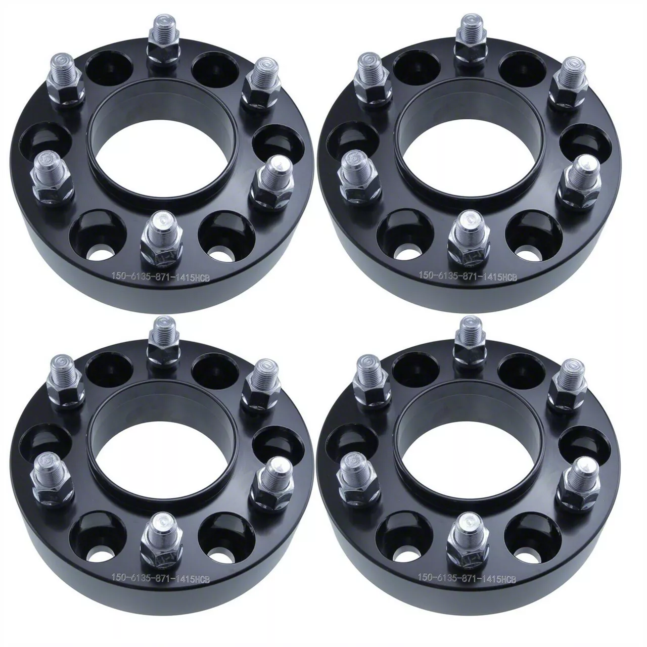 Titan Wheel Accessories F150 1.50Inch Hubcentric Wheel Spacers; Set of Four 15061358711420