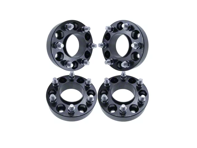 Titan Wheel Accessories 2-Inch Hubcentric Wheel Spacers; Set of Four (15-24 F-150)