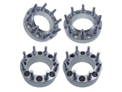 Titan Wheel Accessories 2-Inch Hubcentric Wheel Spacers; Set of Four (03-10 RAM 2500)