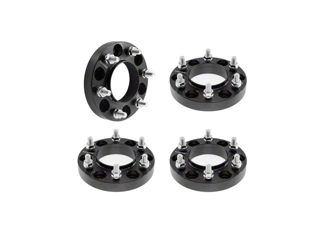 Titan Wheel Accessories 1-Inch Hubcentric Wheel Spacers; Set of Four (19-24 Ranger)