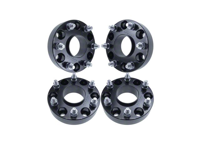 Titan Wheel Accessories 2-Inch Hubcentric Wheel Spacers; Set of Four (99-24 Sierra 1500)