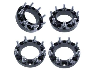 Titan Wheel Accessories 2-Inch Hubcentric Wheel Spacers; Set of Four (07-10 Sierra 3500 HD SRW)