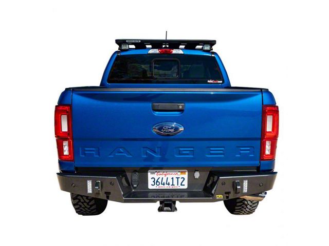 TJM Ranger Protection Rear Bumper; Black 081ST37A22M (19-23 Ranger ...