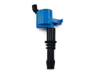 Top Street Performance Coil on Plug Ignition Coil; Blue (04-08 5.4L F-150)