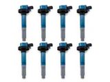 Top Street Performance Coil on Plug Ignition Coils; Blue (11-Early 16 5.0L F-150)
