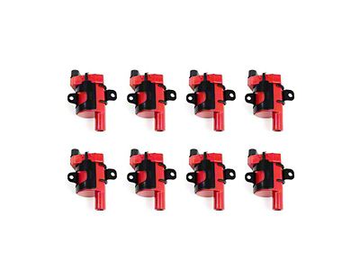 Top Street Performance High Performance Ignition Coil; Set of 8 (99-06 V8 Sierra 1500)