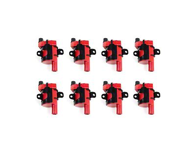 Top Street Performance High Performance Ignition Coil; Set of 8 (99-06 V8 Silverado 1500)