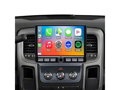 TopDisplay 10.10-Inch QLED Radio Upgrade with 8-Core CPU; 4GB RAM; 64GB ROM (13-18 RAM 1500 w/ Manual A/C)