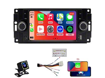 TopDisplay 6.20-Inch QLED Radio Upgrade with 8-Core CPU; 2GB RAM; 32GB ROM (06-09 RAM 2500)