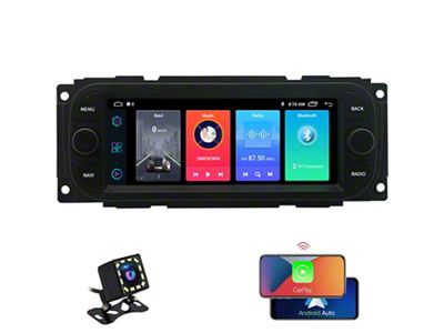 TopDisplay 6.80-Inch QLED Radio Upgrade with 8-Core CPU; 4GB RAM; 64GB ROM (03-05 RAM 2500)