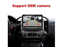 TopDisplay 10.10-Inch QLED Radio Upgrade with 8-Core CPU; 2GB RAM; 32 GB ROM (14-18 Sierra 1500)