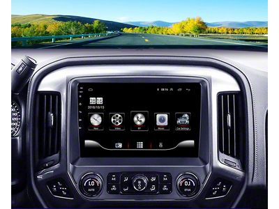 TopDisplay 10.10-Inch Radio Upgrade with 8-Core CPU; 4GB RAM; 64GB ROM (15-19 Silverado 2500 HD w/o Bose System)