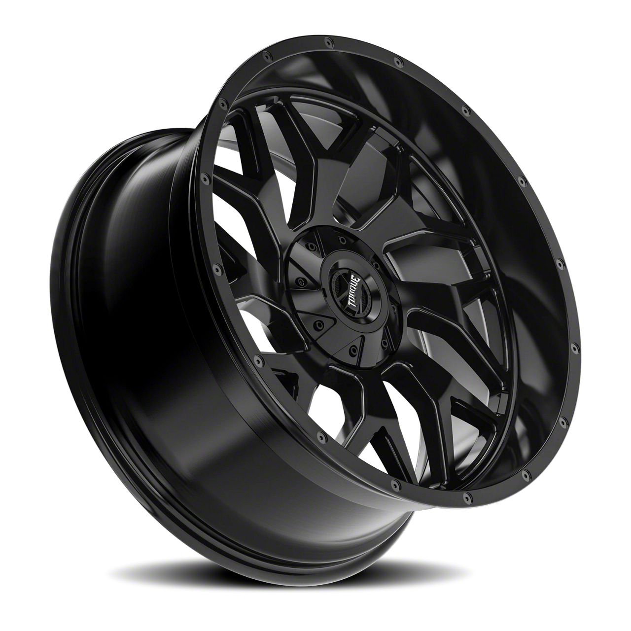 Torque Wheels Silverado 1500 TW427C Vortex Satin Black 6-Lug Wheel