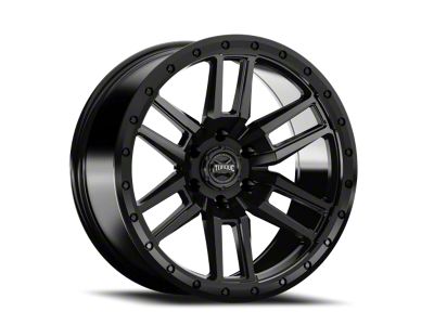 Torque Wheels TW411C Pritchett Satin Black 8-Lug Wheel; 20x9; 0mm Offset (08-10 F-350 Super Duty SRW)