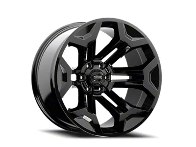 Torque Wheels TW405C Pulse Gloss Black 8-Lug Wheel; 22x11; -25mm Offset (11-16 F-350 Super Duty SRW)