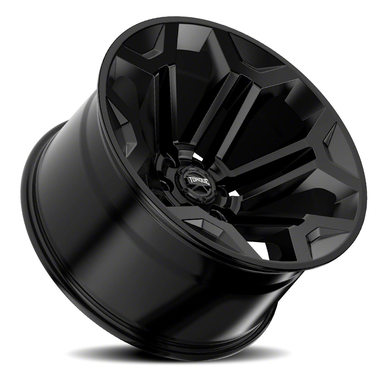 Torque Wheels Sierra 2500 TW405C Pulse Satin Black 8-Lug Wheel
