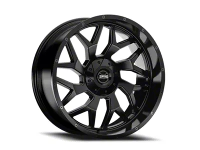 Torque Wheels TW427C Vortex Satin Black 6-Lug Wheel; 22x10; -18mm Offset (19-26 Sierra 1500)