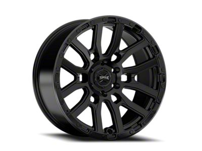 Torque Wheels TW401R Canyon Satin Black 6-Lug Wheel; 20x9; 0mm Offset (19-26 Silverado 1500)