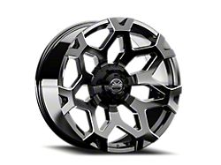 Torque Wheels TW423C Stance Gloss Black Milled 6-Lug Wheel; 20x9; -12mm Offset (19-26 Silverado 1500)
