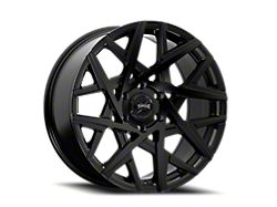 Torque Wheels TW424C Summit Satin Black 6-Lug Wheel; 20x9; -12mm Offset (99-06 Sierra 1500)