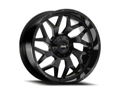 Torque Wheels TW427C Vortex Satin Black 6-Lug Wheel; 22x10; -18mm Offset (99-06 Silverado 1500)