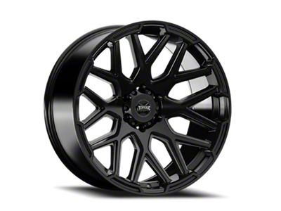 Torque Wheels TW409C Elite Satin Black 8-Lug Wheel; 22x11; -25mm Offset (23-25 F-250 Super Duty)