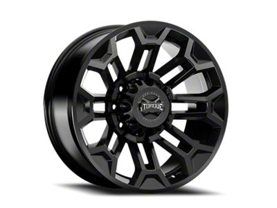 Torque Wheels TW405C Pulse Satin Black 8-Lug Wheel; 22x11; -25mm Offset (94-02 RAM 2500)