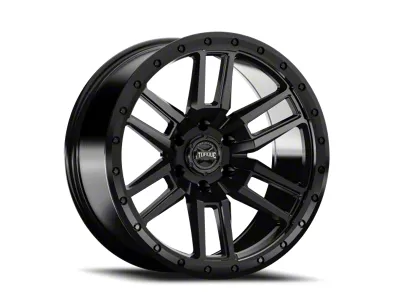 Torque Wheels TW411C Pritchett Satin Black 8-Lug Wheel; 20x9; 0mm Offset (03-09 RAM 3500 SRW)