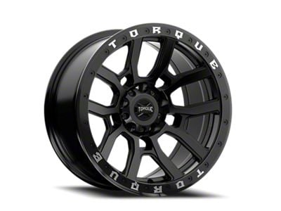 Torque Wheels TW301AF Baja Canyon Satin Black 6-Lug Wheel; 17x8.5; -12mm Offset (24-26 Ranger)