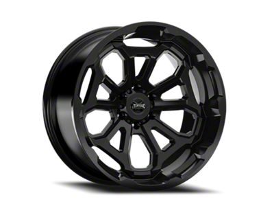 Torque Wheels TW404C Overdrive Satin Black 6-Lug Wheel; 22x11; -32mm Offset (14-18 Silverado 1500)
