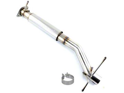 TOTALFLOW 14-Inch Direct Fit Straight Through Exhaust Muffler System; 304-Stainless Steel (19-24 5.7L RAM 1500 w/ Factory Dual Exhaust)