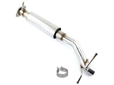 TOTALFLOW 5x14-Inch Direct Fit Straight Through Muffler System; 304-Stainless Steel (19-24 5.7L RAM 1500 w/ Factory Dual Exhaust)